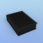 custom faux leather rigid box with durable design