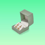 custom faux leather rigid box with durable design