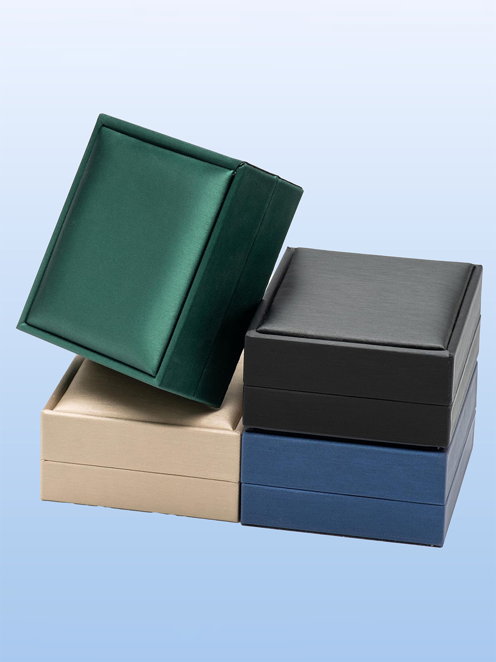 decorative faux leather rigid box with premium look