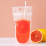Frozen Alcoholic Drink Pouches Aluminum foil Stand Up Bags