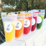 Frozen Alcoholic Drink Pouches Aluminum foil Stand Up Bags