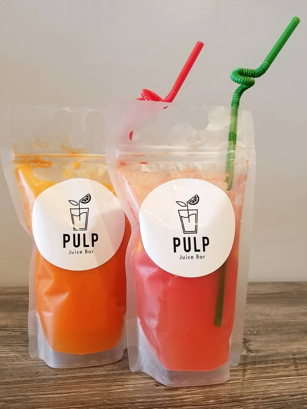 Frozen Alcoholic Drink Pouches Aluminum foil Stand Up Bags