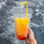Frozen Alcoholic Drink Pouches Aluminum foil Stand Up Bags