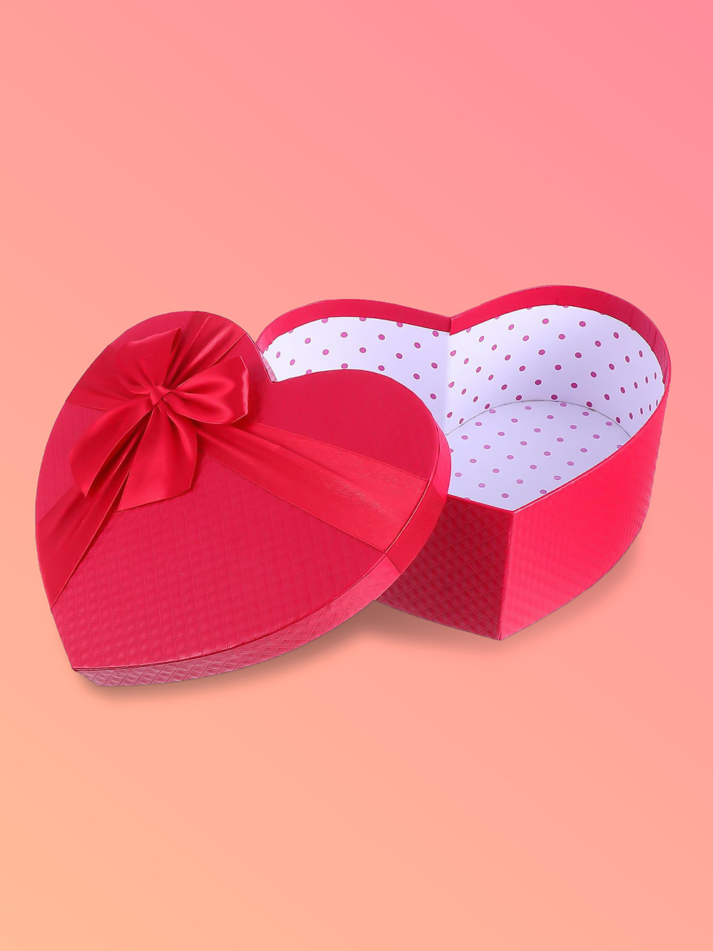 Premium Heart Shaped Rigid Box