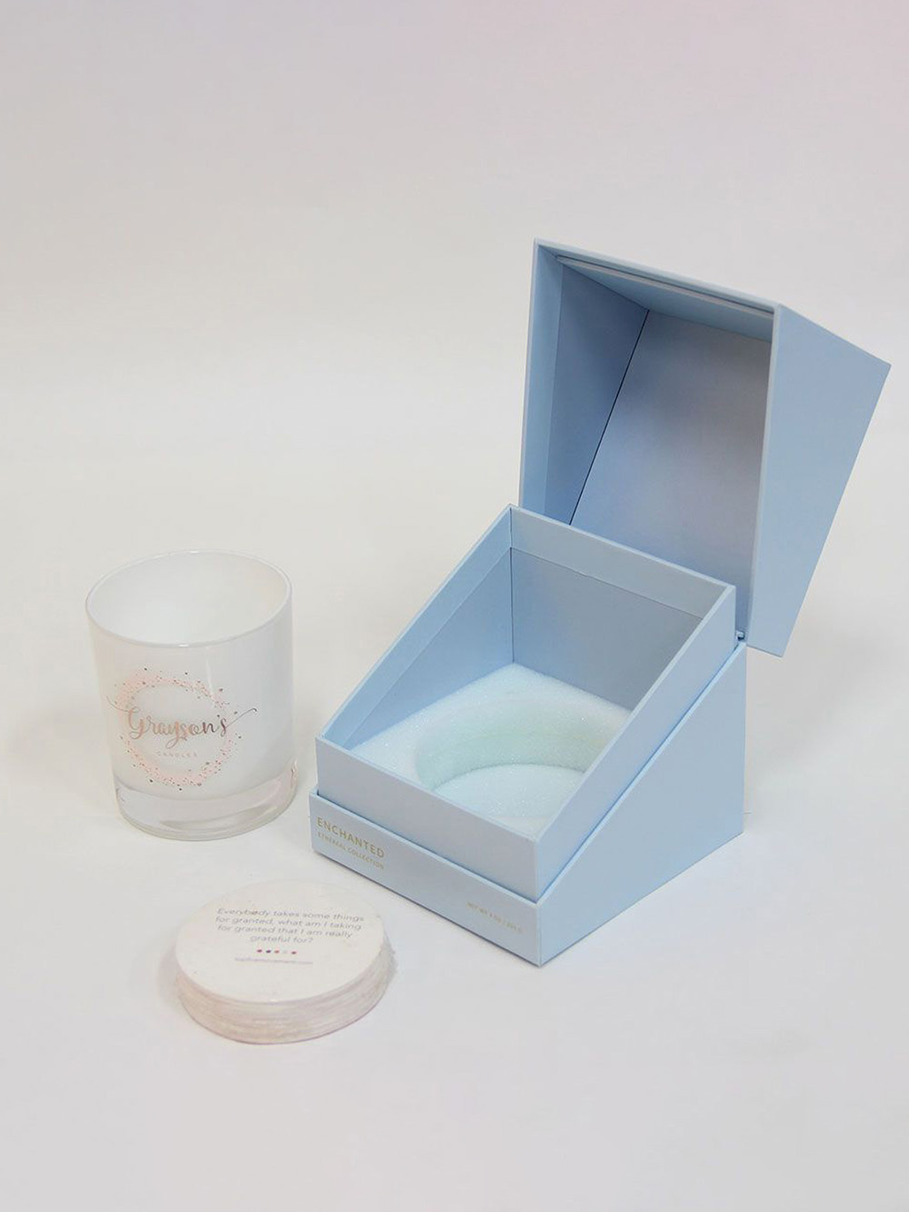 Premium Flip Top Rigid Box with Stylish Lid Opening