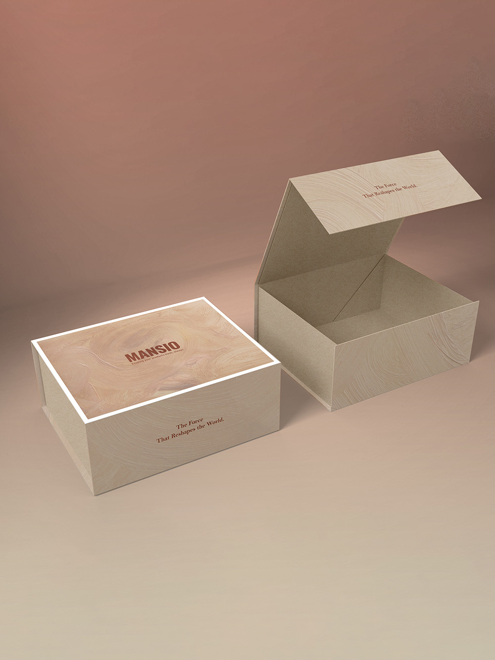 Luxury Flip Top Rigid Box with Magnetic Closure Packaging