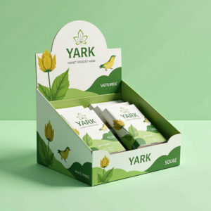 Stylish retail packaging boxes for store shelf display