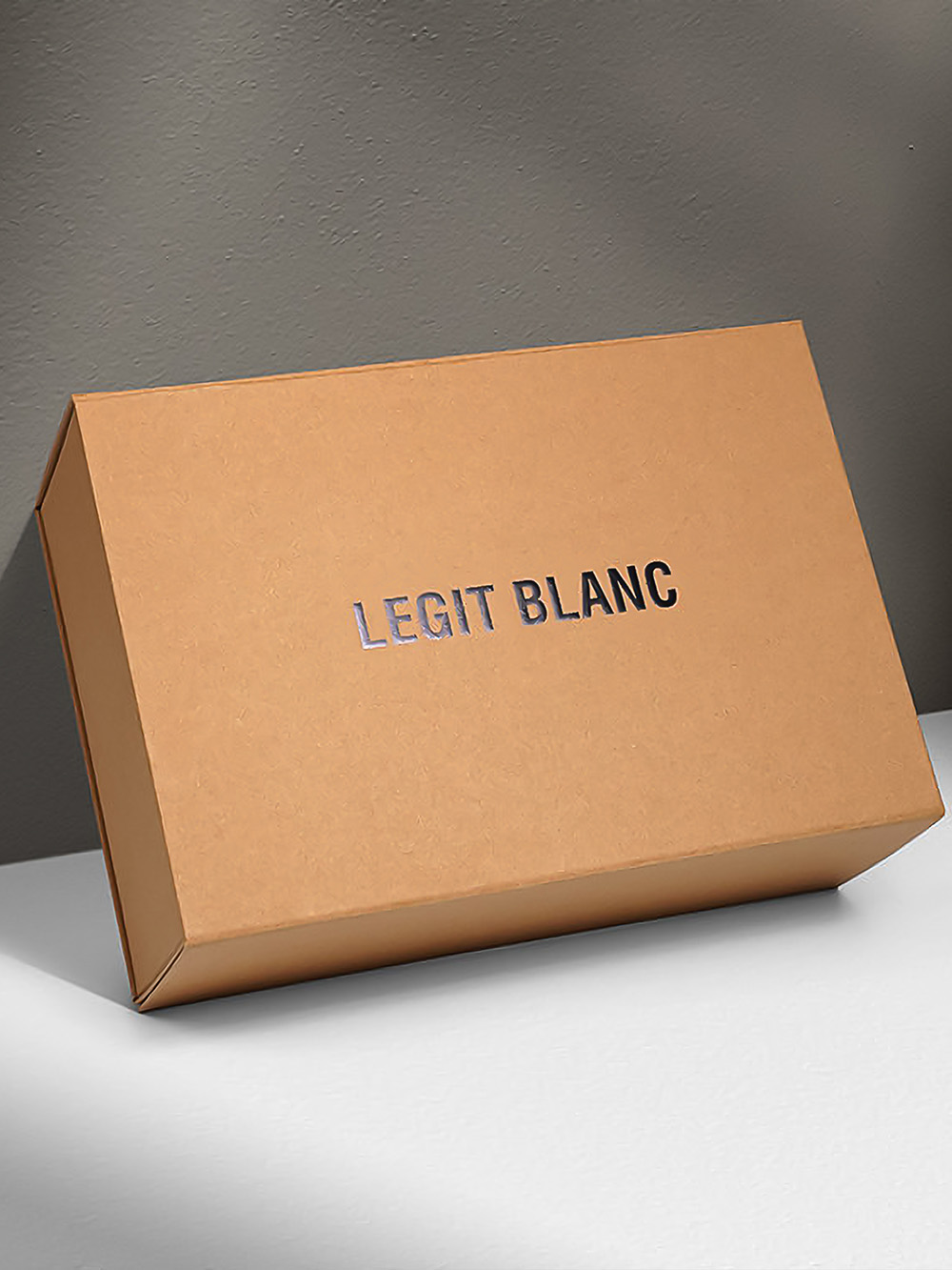 Kraft rigid box for eco-friendly premium product packaging