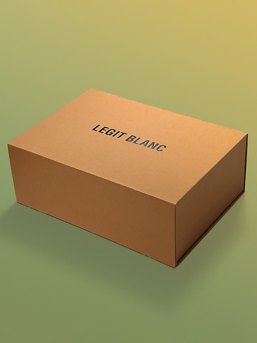 Kraft rigid box for eco-friendly premium product packaging