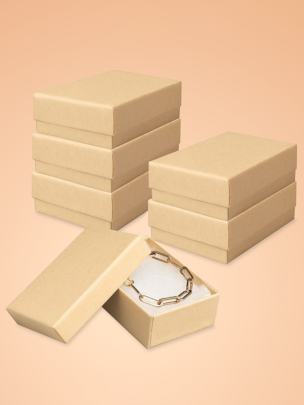 Eco-friendly kraft rigid box for sustainable brand packaging