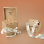 Strong kraft rigid box for elegant product presentation