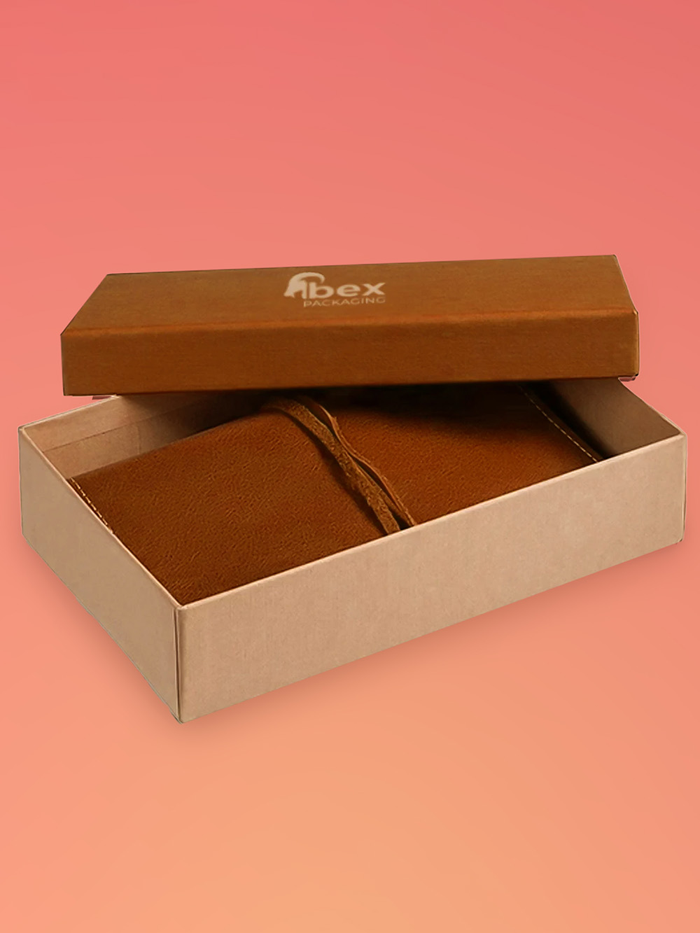 Eco-friendly kraft rigid box for sustainable brand packaging