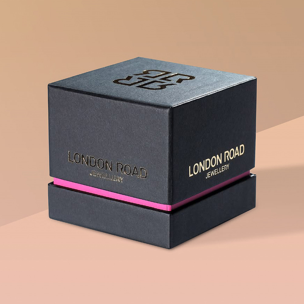Luxury leather rigid box for premium product packaging
