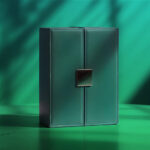 Luxury leather rigid box for premium product packaging