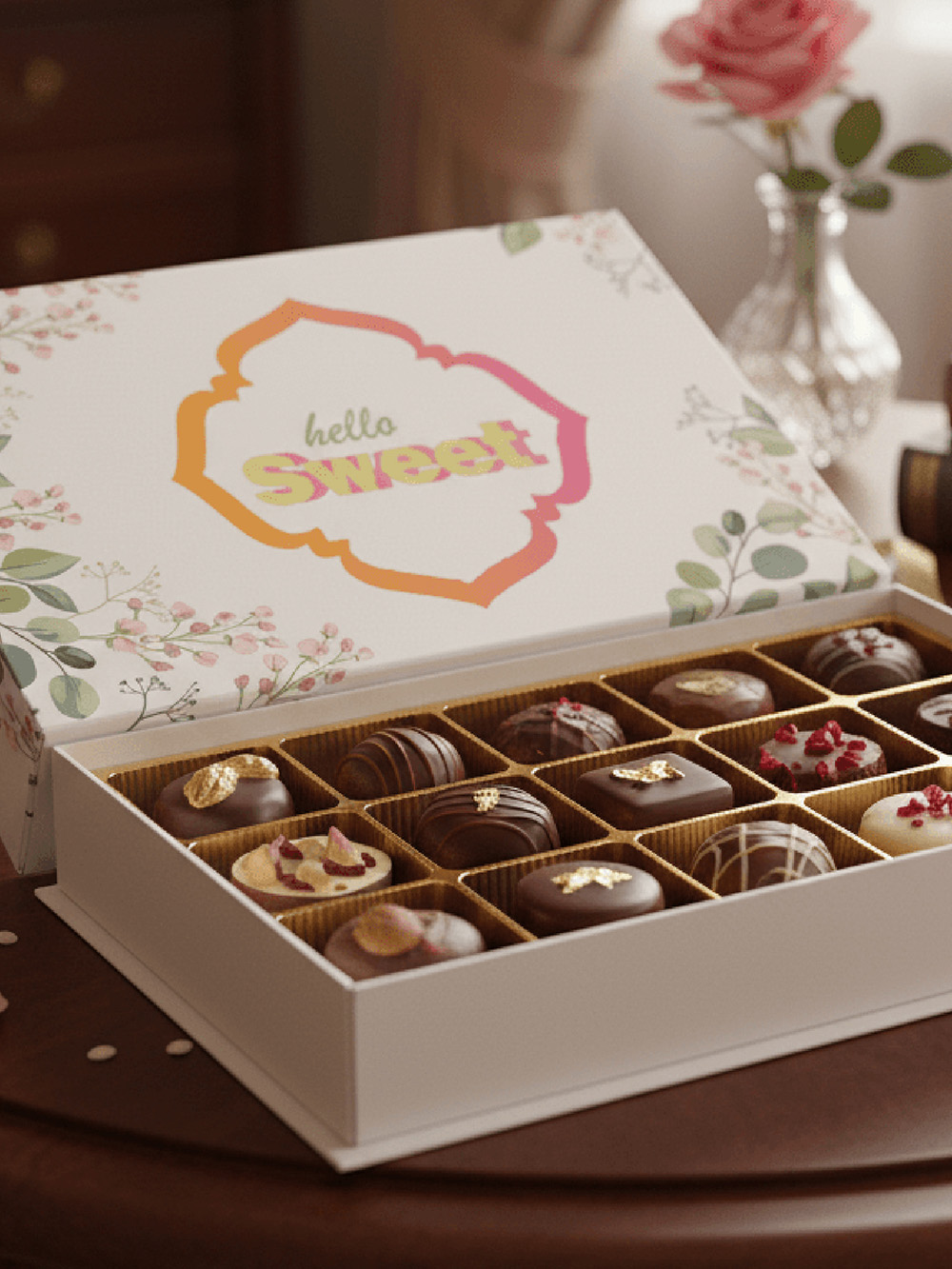 Elegant Custom Gift Rigid Packaging Box