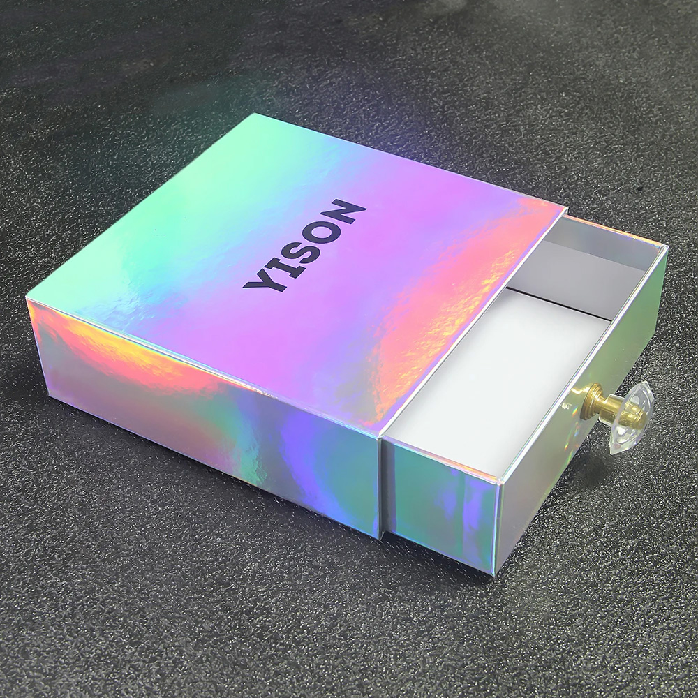 Shiny Holographic Rigid Packaging