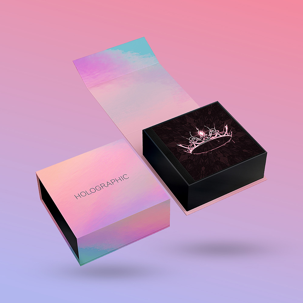 Luxury Holographic Rigid Box
