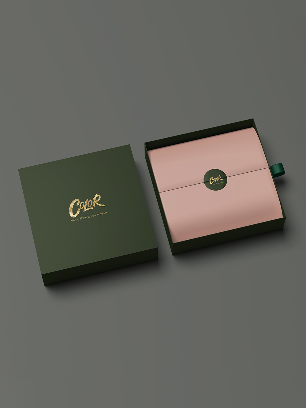Stylish Luxury Rigid Packaging Box for Retail Products