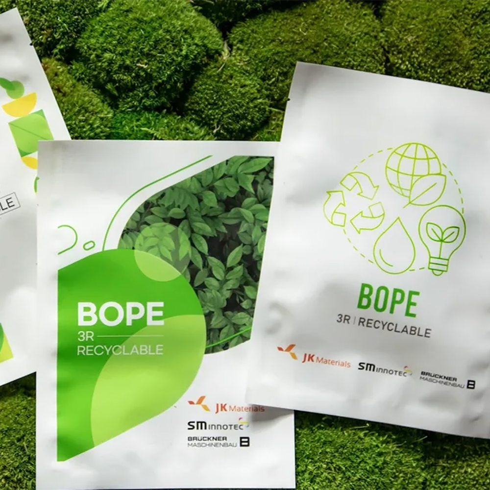 Monomaterial Recyclable Pouches