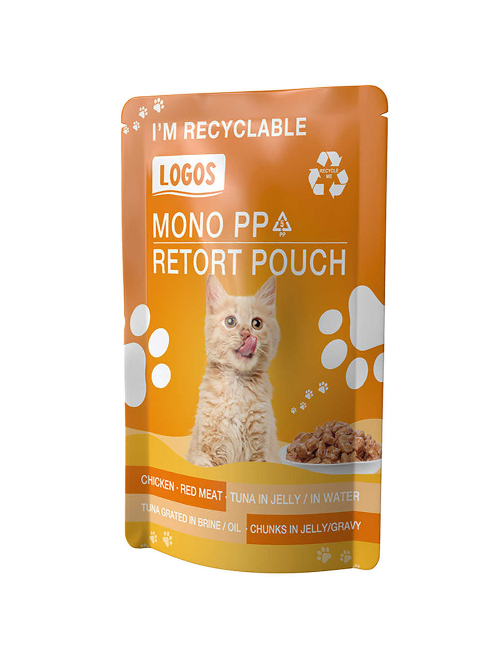 Monomaterial Recyclable Pouches