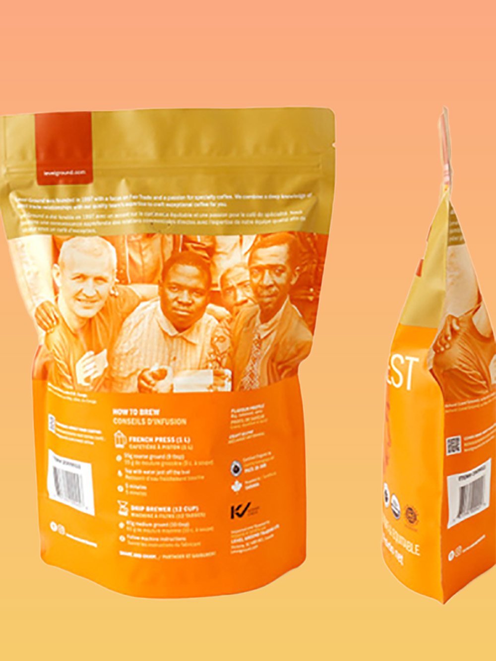 One Way Valve Coffee Bags