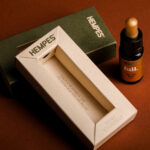 Modern Hemp Oil Dropper Bottle Boxes