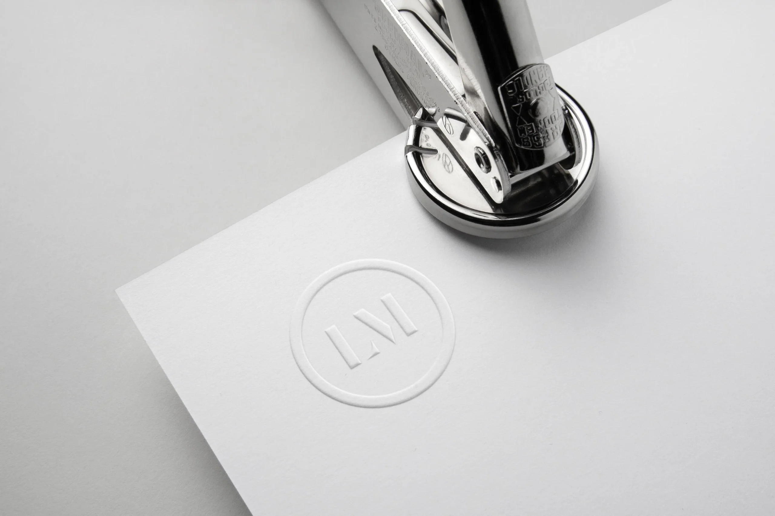 Premium Stamp Embossing with luxury finishes