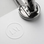 Premium Stamp Embossing with luxury finishes