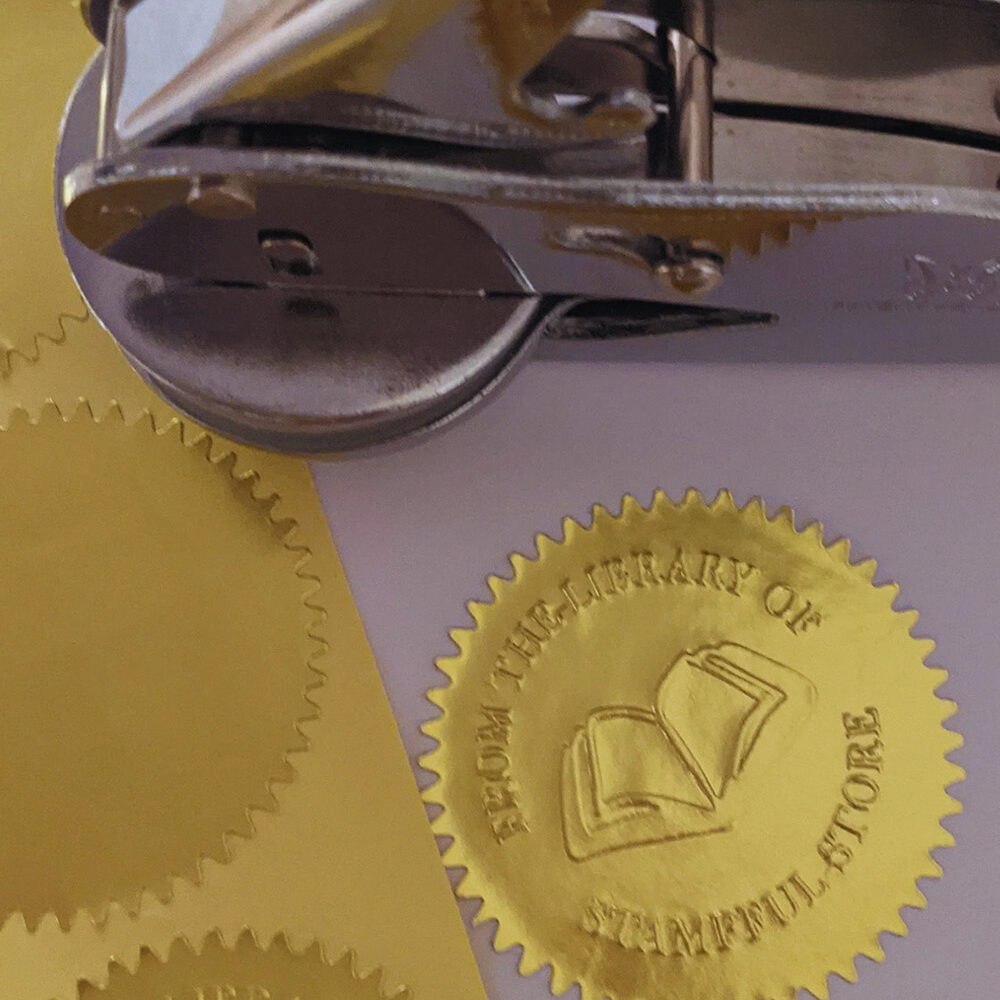 Premium Stamp Embossing with luxury finishes