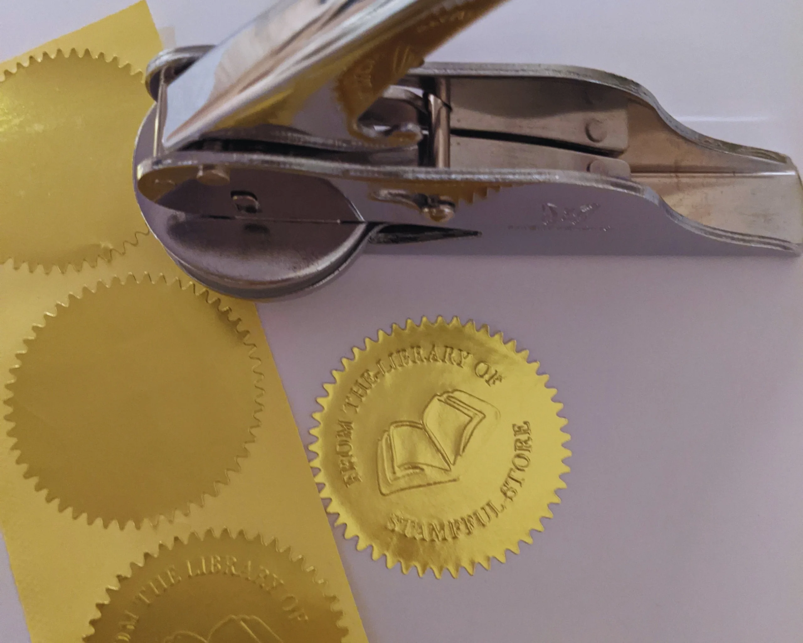 Premium Stamp Embossing with luxury finishes