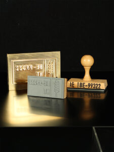 Premium Stamp Embossing with luxury finishes