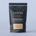 Premium coffee stand up zipper pouches with strong barrier
