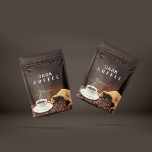 Premium coffee stand up zipper pouches with strong barrier