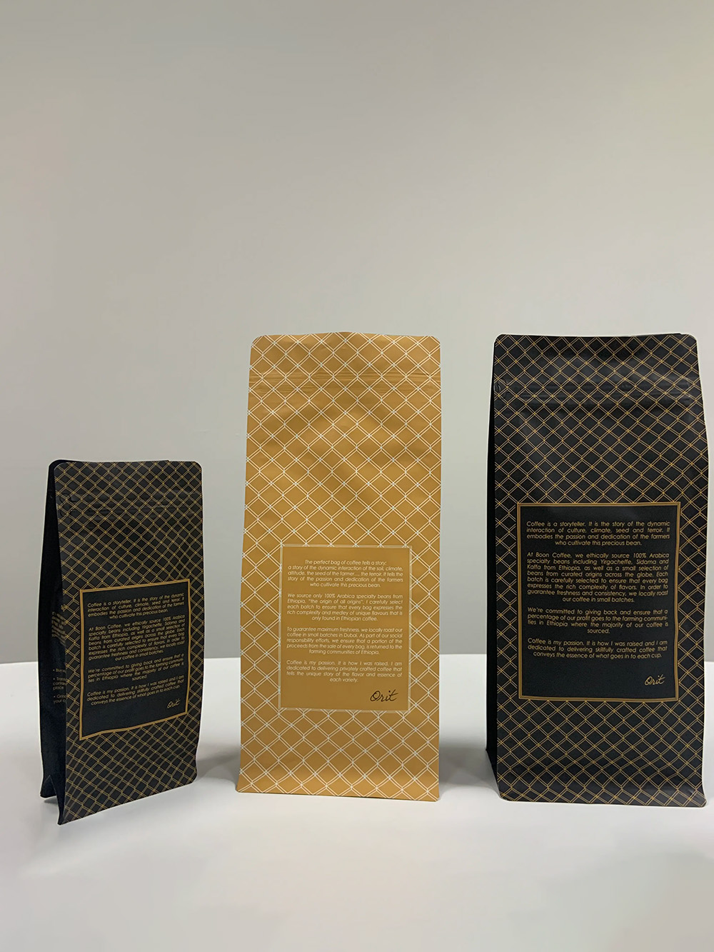 Printed Coffee Bags with Valve