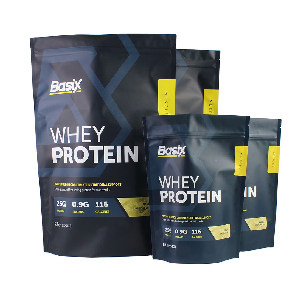 Protein Powder Stand Up Pouches