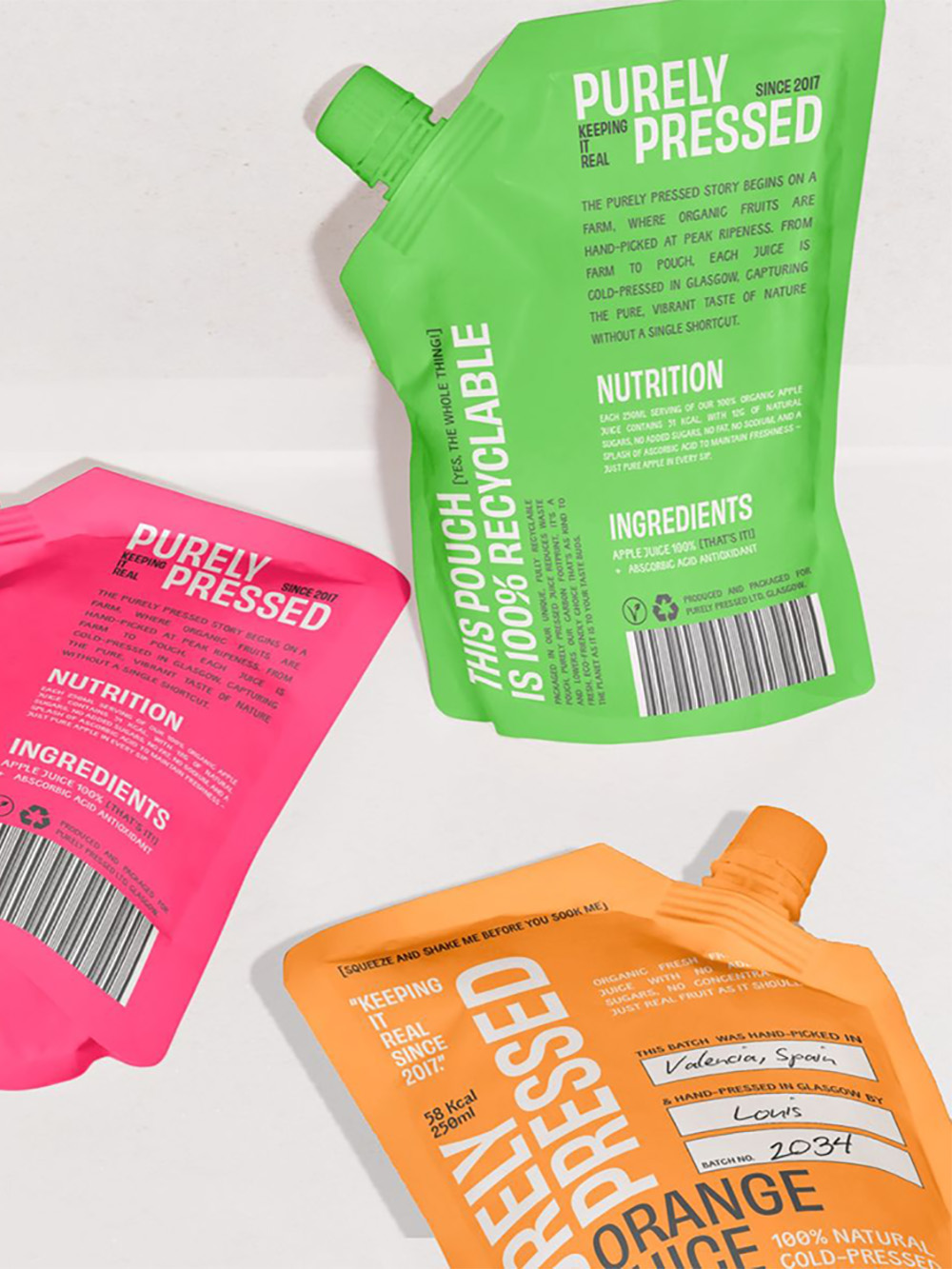 Recyclable Spout Pouches