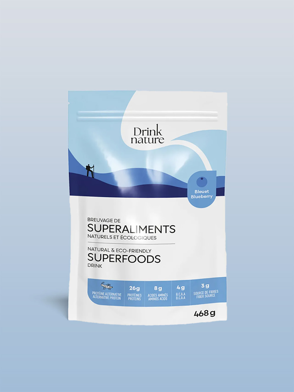 Recyclable Vitamin Packaging Bags Supplement Stand Up Pouches