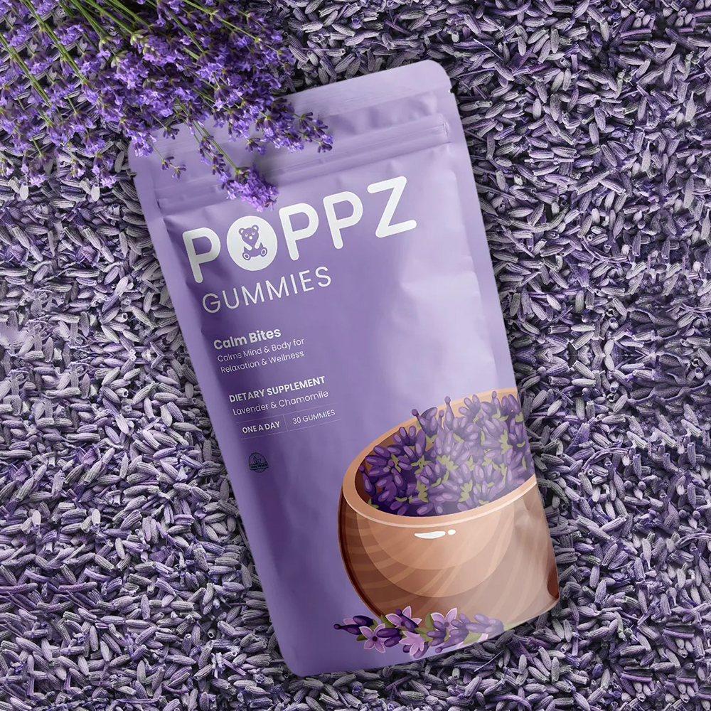 Recyclable Vitamin Packaging Bags Supplement Stand Up Pouches