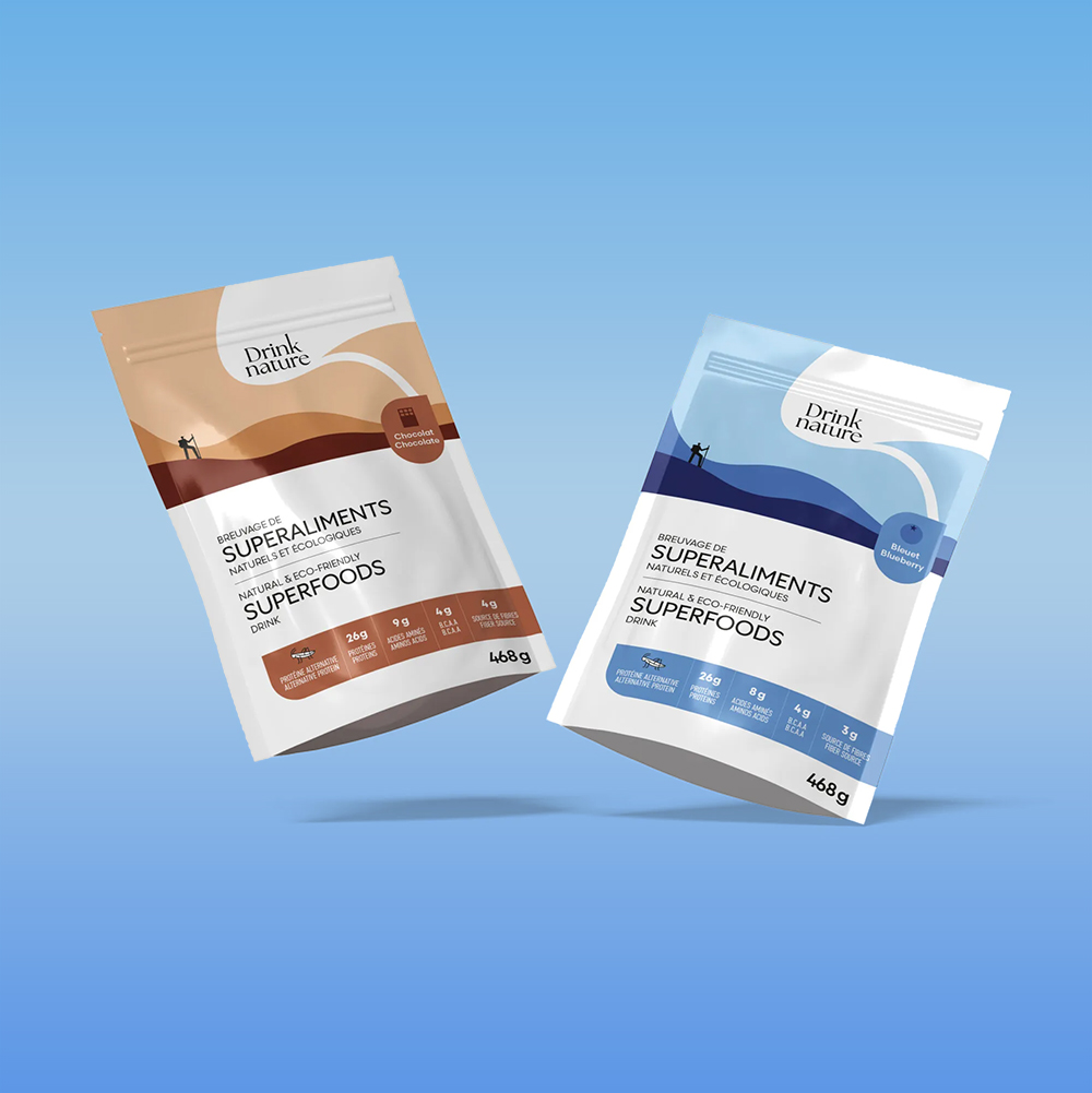 Recyclable Vitamin Packaging Bags Supplement Stand Up Pouches
