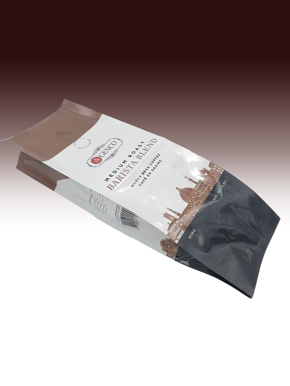 Side Gusset Coffee Bags with Valve