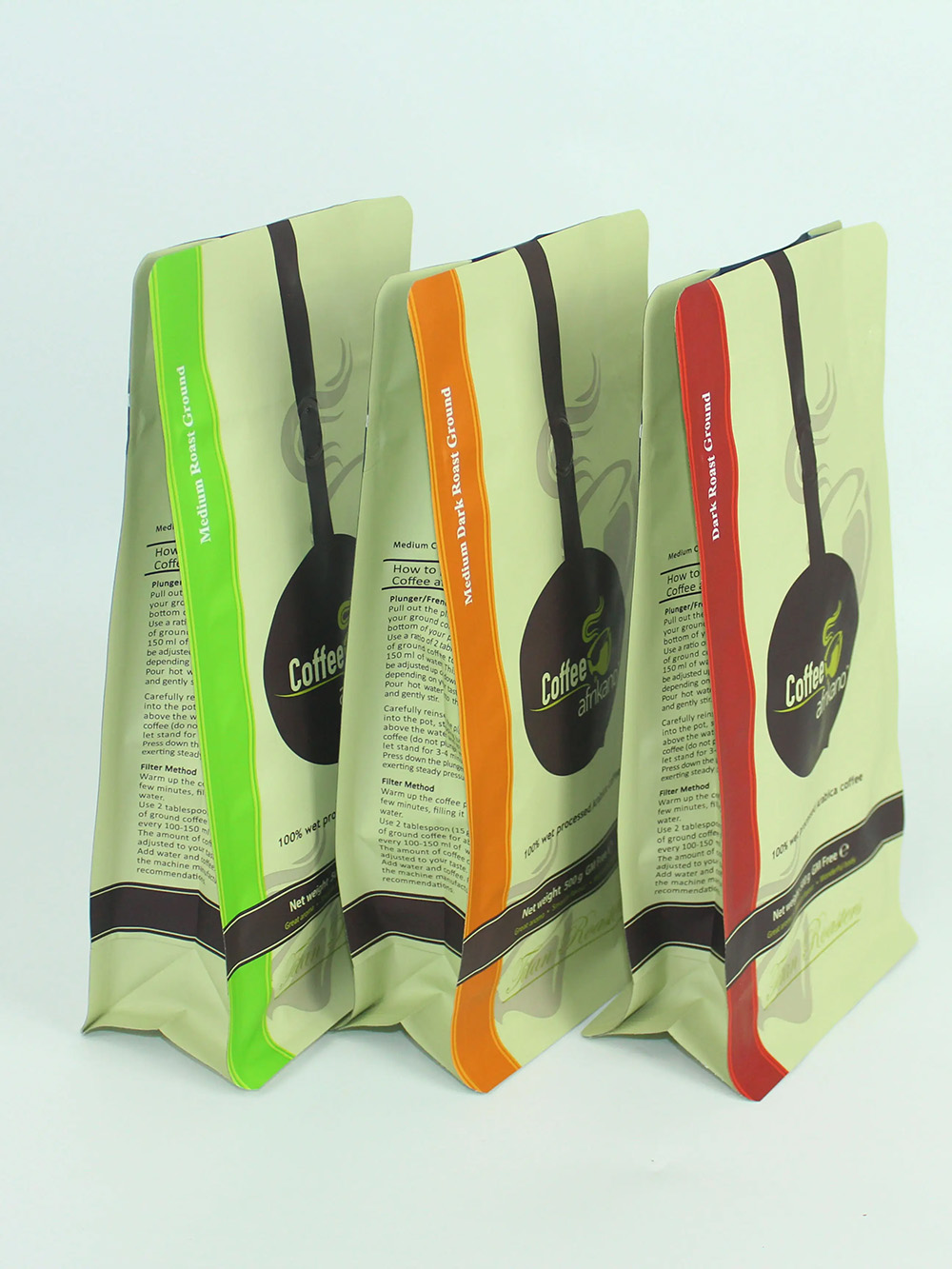 Side Gusset Coffee Bags with Valve