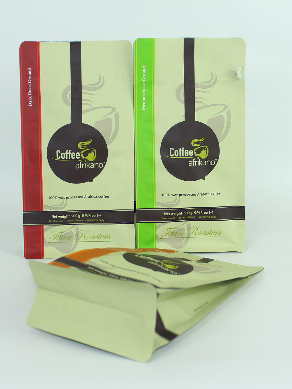 Side Gusset Coffee Bags with Valve