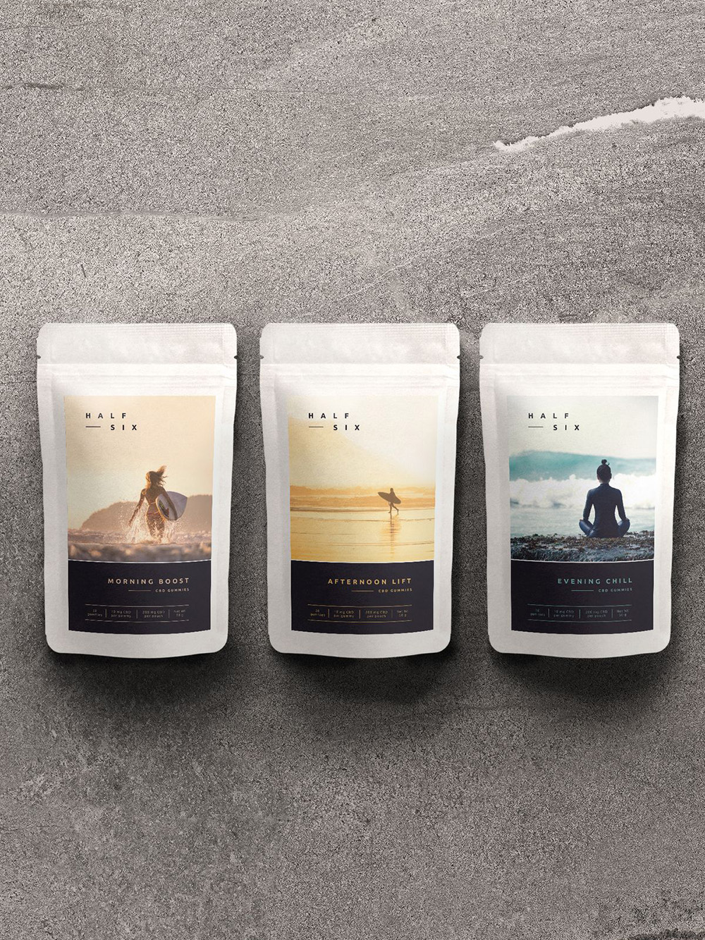 Stand Up Zipper Packaging Pouch Bags