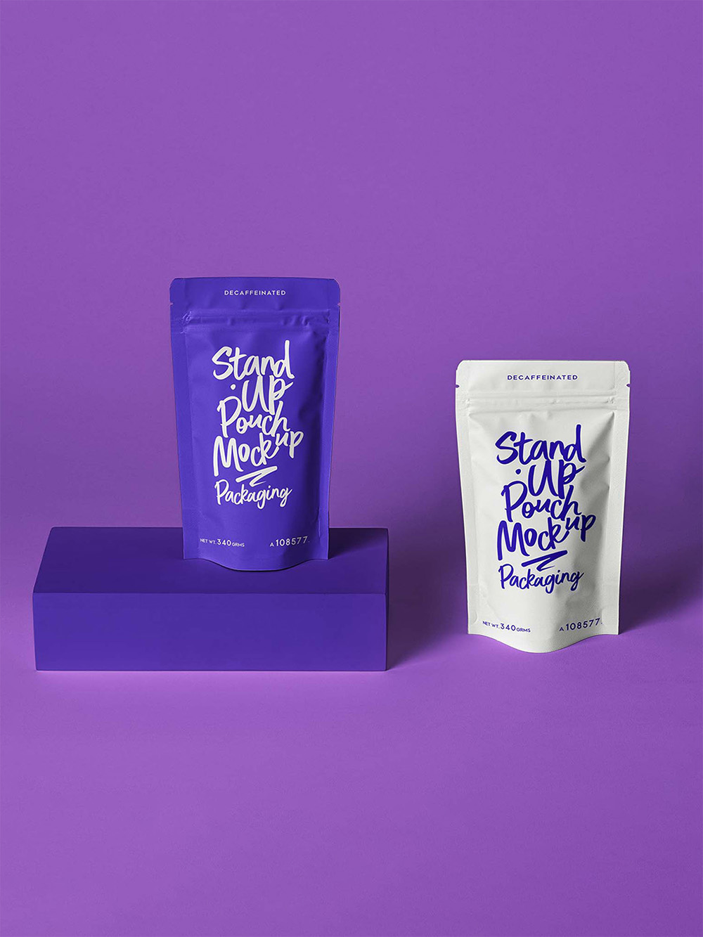 Stand Up Zipper Packaging Pouch Bags