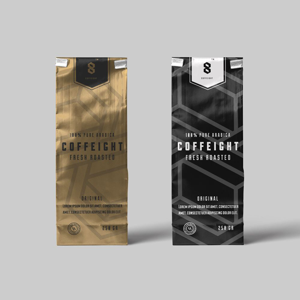 Sustainable Coffee Packaging Pouches