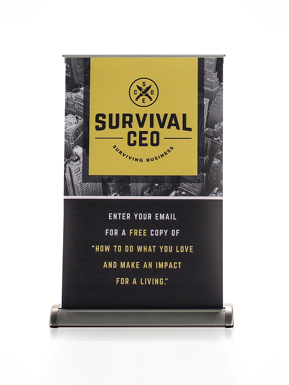 Tabletop display stand for retail product promotion