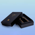 Strong and stylish telescopic lid rigid gift box