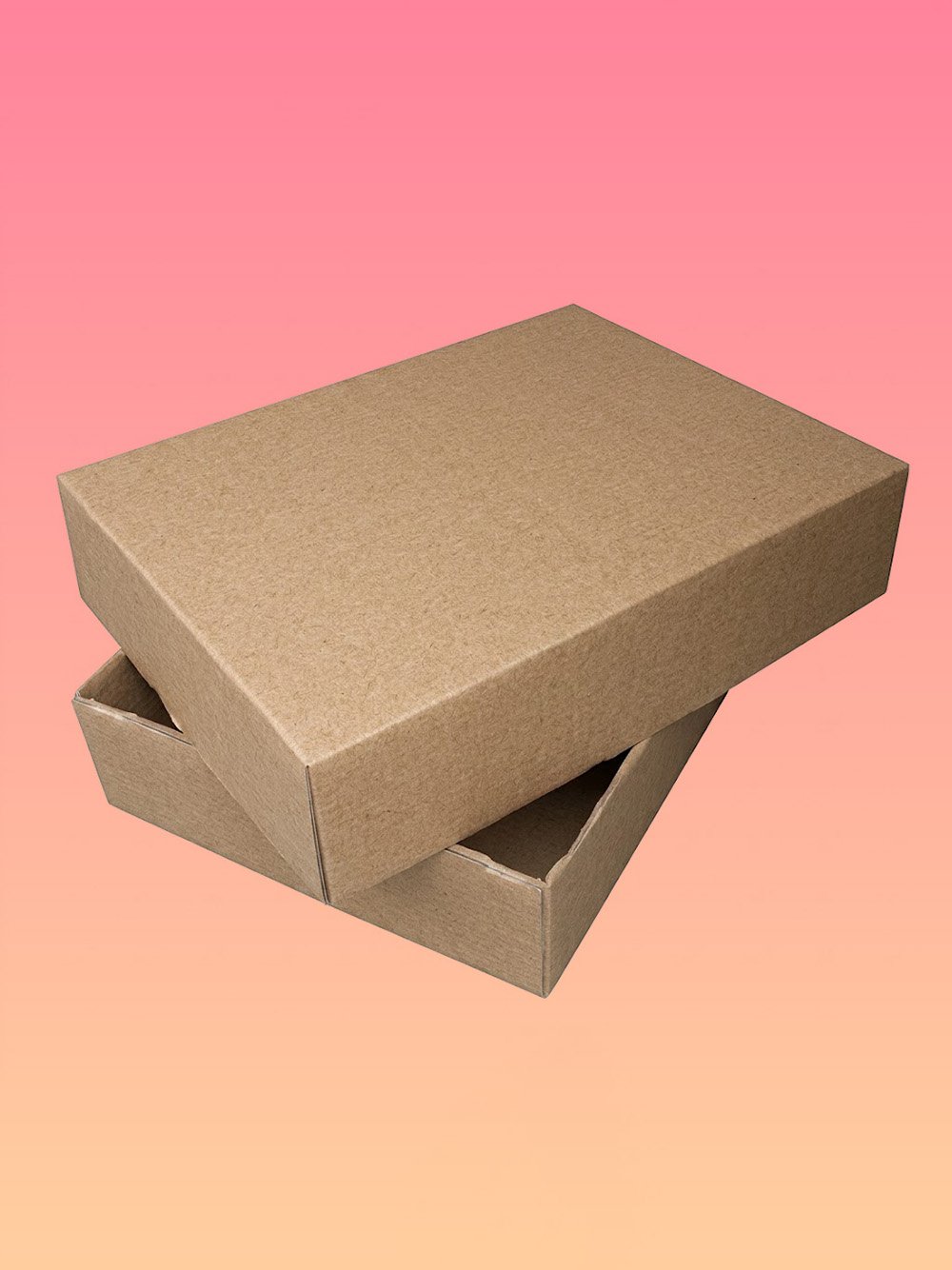Top and Bottom Corrugated Boxes