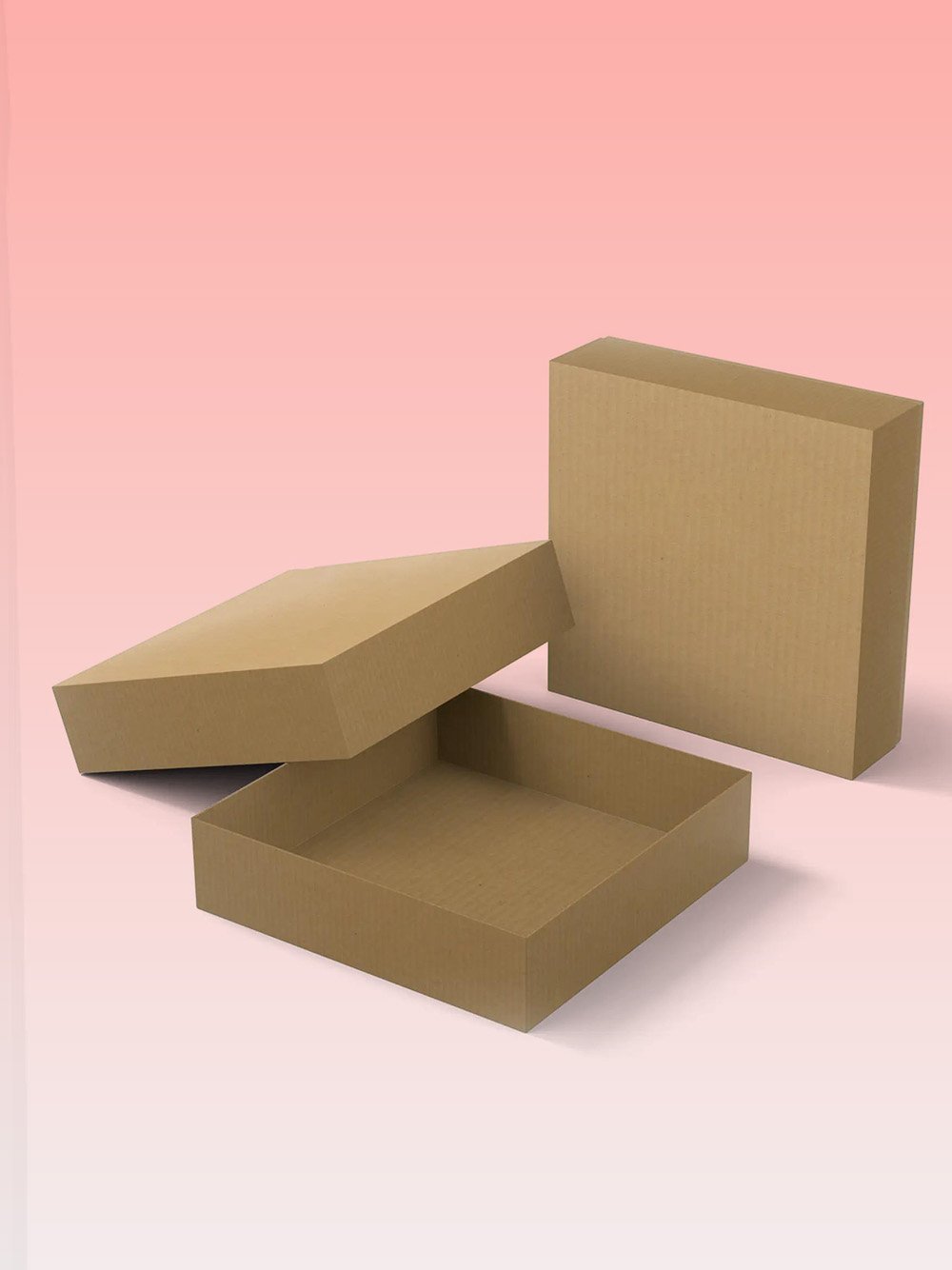 Top and Bottom Corrugated Boxes