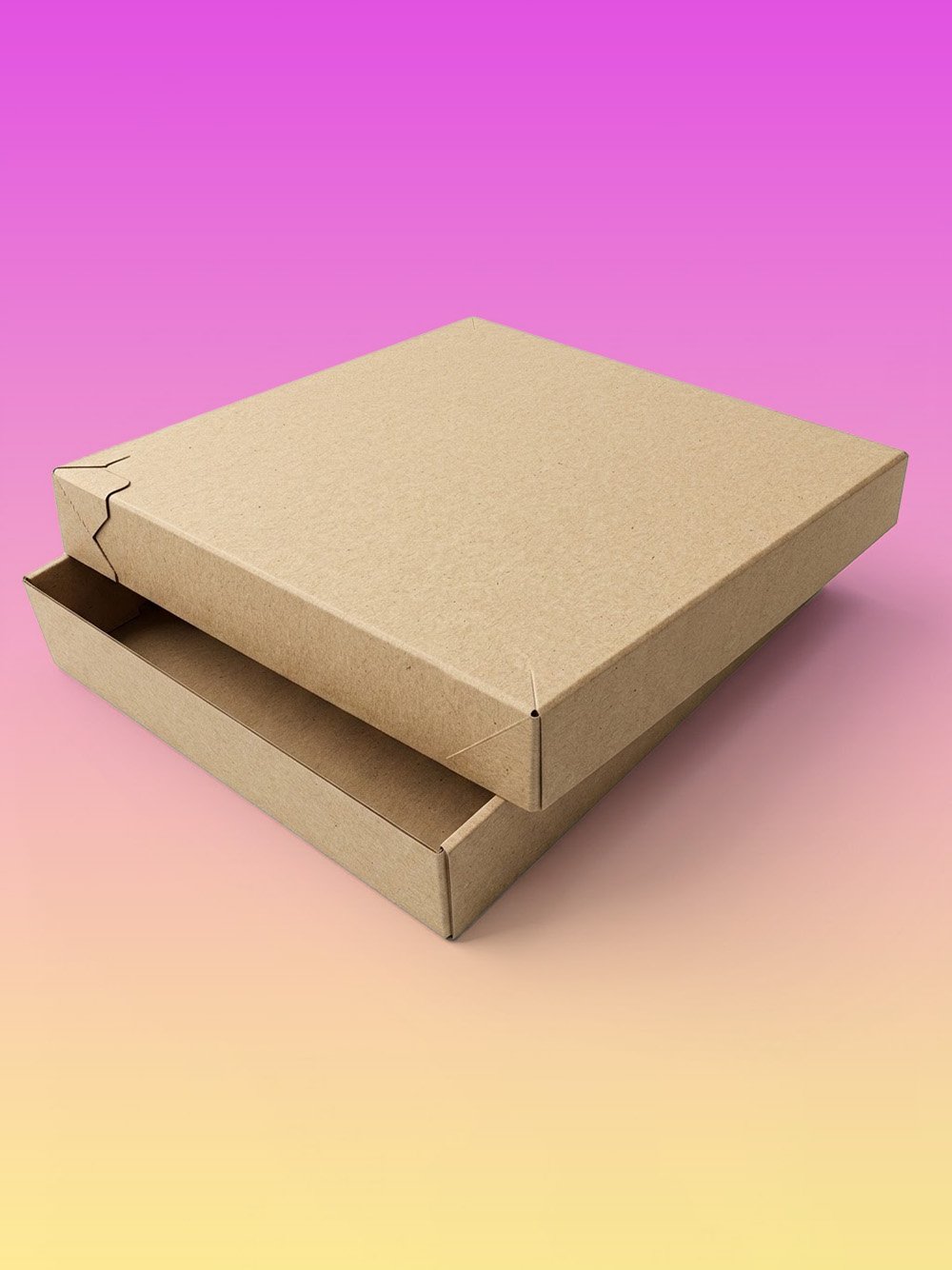 Top and Bottom Corrugated Boxes